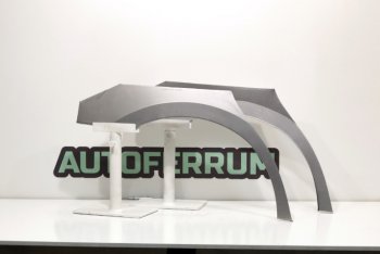 7 999 р. Задние ремонтные арки (комплект) AUTOFERRUM INFINITI M37 Y51 (2009-2014) (Холоднокатаная сталь 0,8мм)  с доставкой в г. Калуга. Увеличить фотографию 1