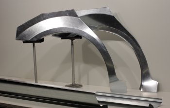 8 199 р. Задние ремонтные арки и пороги AUTOFERRUM  Mazda 6  GG (2002-2008) (Оцинкованная сталь 0,8 и 1 мм.)  с доставкой в г. Калуга. Увеличить фотографию 1