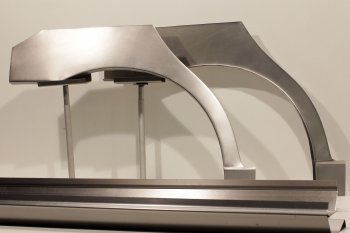 8 199 р. Задние ремонтные арки и пороги AUTOFERRUM  Chevrolet Lanos  T100 (2002-2017) (Оцинкованная сталь 0,8 и 1 мм.)  с доставкой в г. Калуга. Увеличить фотографию 1