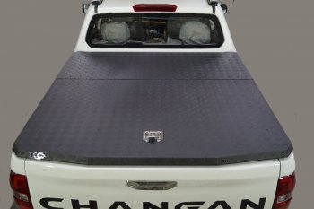 96 999 р. Крышка кузова ТСС Тюнинг  Changan Hunter Plus (2022-2024) (алюминий Black)  с доставкой в г. Калуга. Увеличить фотографию 1