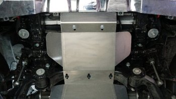 4 199 р. Защита радиатора (2.0L 4WD, алюминий 4мм) ТСС Тюнинг BAIC BJ40 (2022-2024)  с доставкой в г. Калуга. Увеличить фотографию 1