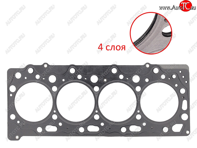 8 549 р. Прокладка ГБЦ 4D56 (T=1.17) MITSUBISHI Mitsubishi Pajero Sport QE дорестайлинг (2015-2021)  с доставкой в г. Калуга