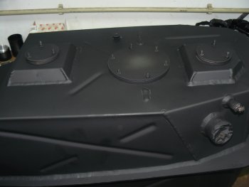 44 999 р. Топливный бак 81 литр (стагер)ORKA  Mitsubishi Pajero Sport  1 PA (2004-2008) ( из алюминия без защиты)  с доставкой в г. Калуга. Увеличить фотографию 4