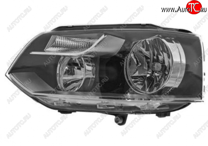 14 399 р. Левая фара (c электрокорректором) DEPO  Volkswagen Transporter  T5 (2009-2015) рестайлинг  с доставкой в г. Калуга