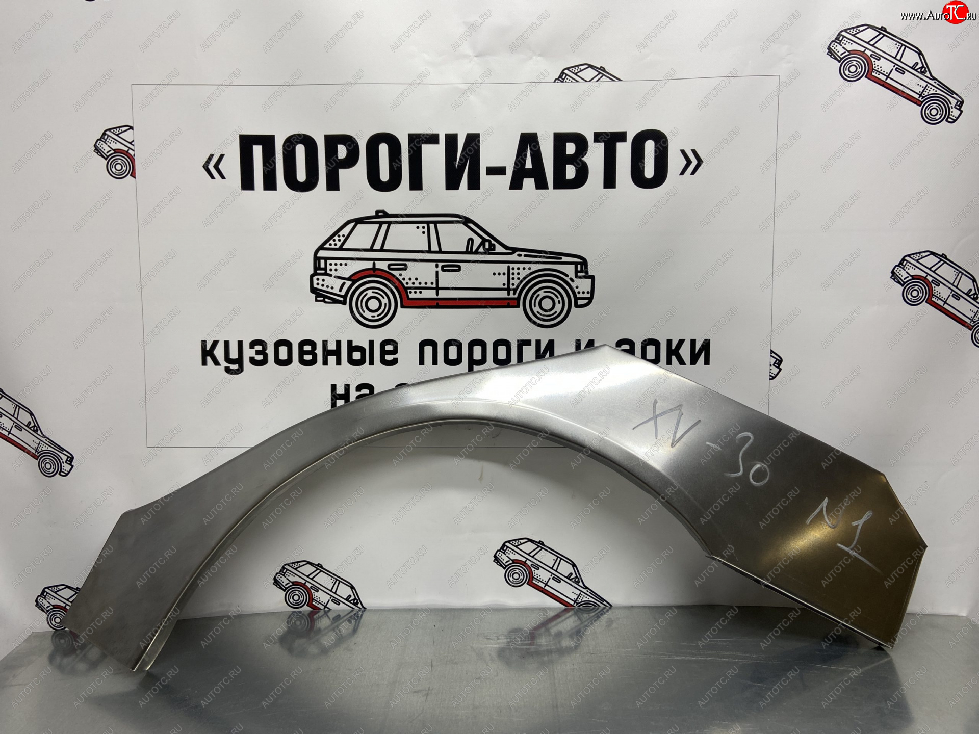 2 199 р. Ремонтные арки заднего крыла (Левая арка) Пороги-Авто  Toyota Camry  XV30 (2001-2006) дорестайлинг, рестайлинг (холоднокатаная сталь 0,8мм)  с доставкой в г. Калуга