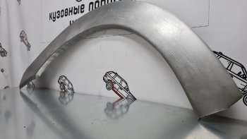 4 299 р. Комплект ремонтных внутренних арок Пороги-Авто Mitsubishi Outlander CU (2003-2009) (Холоднокатанная сталь 1 мм)  с доставкой в г. Калуга. Увеличить фотографию 1