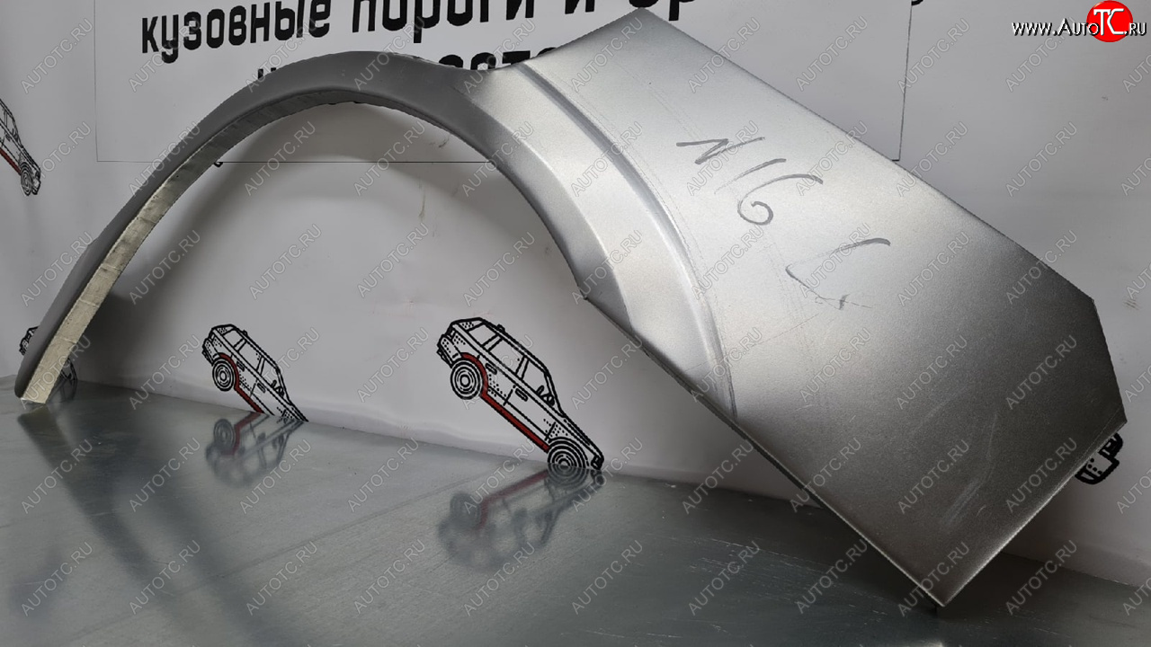 2 199 р. Правая внешняя ремонтная арка Пороги-Авто  Nissan Almera  седан (2000-2006) (Холоднокатаная сталь 0,8 мм)  с доставкой в г. Калуга