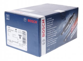 2 099 р. Колодки тормозные дисковые (4шт.) BOSCH Honda CR-V RD4,RD5,RD6,RD7,RD9  дорестайлинг (2001-2004)  с доставкой в г. Калуга. Увеличить фотографию 2