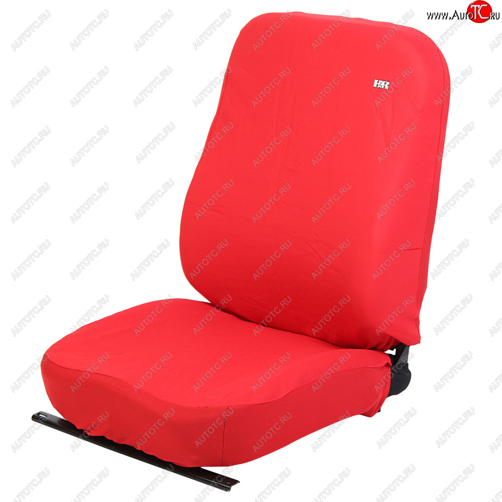 1 289 р. Универсальные чехлы сидений (майка, 9 предм., полиэстер) Solid CARFASHION Daihatsu Terios (2017-2024) (красные)  с доставкой в г. Калуга