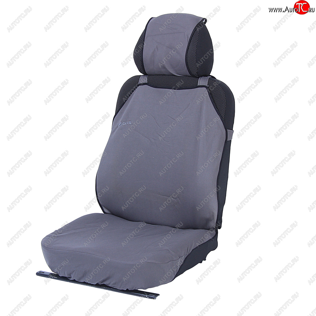 1 699 р. Универсальные чехлы сидений (майка, 7 предм., полиэстер) Start Plus GTL PSV Dodge Neon FCA (2016-2024) (серый)  с доставкой в г. Калуга