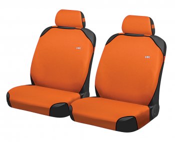 629 р. Универсальные чехлы сидений (майка, 4 предм., полиэстер) Perfect Front CARFASHION Opel Omega B седан (1994-2004) (оранжевый)  с доставкой в г. Калуга. Увеличить фотографию 1