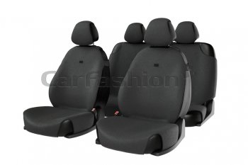 Универсальные чехлы сидений (майка, 7 предм., полиэстер) CARFASHION Fiat Panda 3 319 (2012-2024)