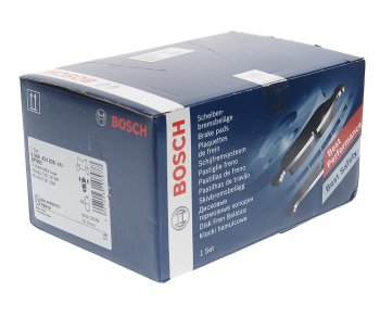 2 449 р. Колодки тормозные передние (4шт.) BOSCH Peugeot 308 T7 универсал дорестайлинг (2007-2011)  с доставкой в г. Калуга. Увеличить фотографию 2