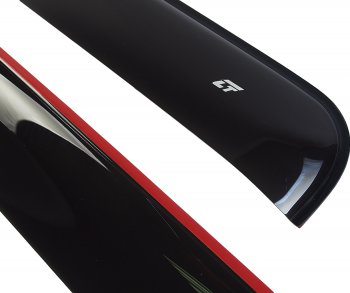 2 499 р. Комплект дефлекторов окон (длинный) COBRA TUNING  DAF XF ( 95,  105) (2002-2013) (черный глянец)  с доставкой в г. Калуга. Увеличить фотографию 1
