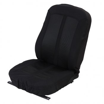Универсальные чехлы сидений (майка, 9 предм., полиэстер-сетка )Leader PREMIER Chevrolet Tracker (2019-2022)  (черные)