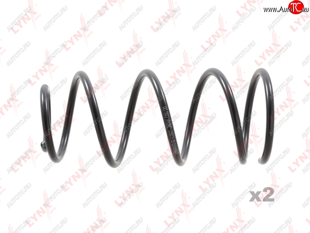 2 399 р. Пружина передней подвески LYNX Ford Focus 2  седан дорестайлинг (2004-2008)  с доставкой в г. Калуга