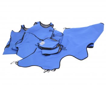 1 169 р. Универсальные чехлы сидений (майка, 9 предм.полиэстер) Standart PREMIER Brilliance M1 (2005-2011) (синие)  с доставкой в г. Калуга. Увеличить фотографию 2