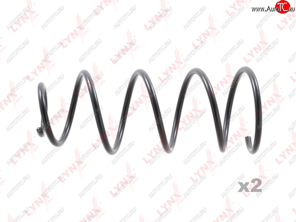 2 169 р. Пружина передней подвески LYNX CITROEN C4 B7 хэтчбэк 5 дв. (2011-2018)  с доставкой в г. Калуга