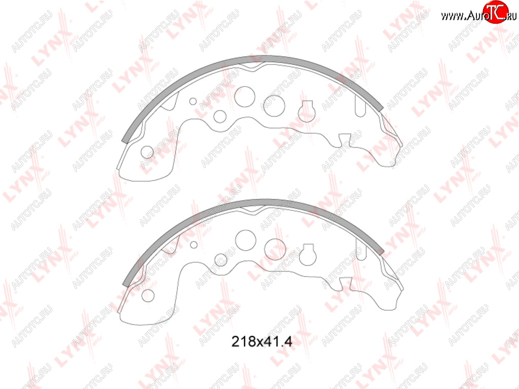 2 269 р. Колодки тормозные задние барабанные (4шт.) LYNX  Suzuki Grand Vitara ( FTB03 3 двери,  3TD62, TL52 5 дверей) (1997-2005)  с доставкой в г. Калуга