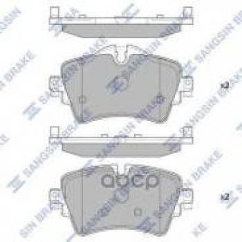 2 689 р. Колодки тормозные передние (4шт.) SANGSIN  Mini Cooper ( 2,  4) (2001-2024)  с доставкой в г. Калуга. Увеличить фотографию 1