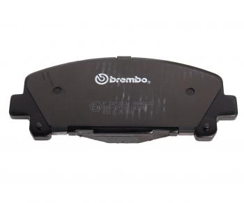 5 199 р. Колодки тормозные передние (4шт.) BREMBO  Honda Accord  CR (2013-2020) седан дорестайлинг, седан рестайлинг  с доставкой в г. Калуга. Увеличить фотографию 3