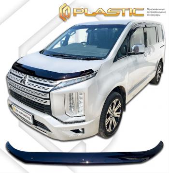 Дефлектор капота CA-Plastic Mitsubishi (Митсубиси) Delica D:5 (делика)  1 (2018-2024) 1 рестайлинг