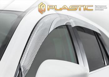 Дефлектор окон CA-Plastic Toyota (Тойота) Yaris (Ярис)  XP210 (2020-2024) XP210 хэтчбэк 5 дв. дорестайлинг