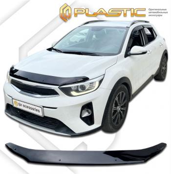 Дефлектор капота (р. Южной Кореи) CA-Plastic KIA Stonic (2017-2025)