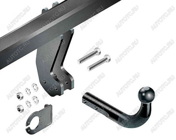 22 699 р. Фаркоп (подходит для (D40) tubular bumper) Auto-Hak Nissan Navara 2 D40 дорестайлинг (2004-2010) (стальной, шар A (F20))  с доставкой в г. Калуга