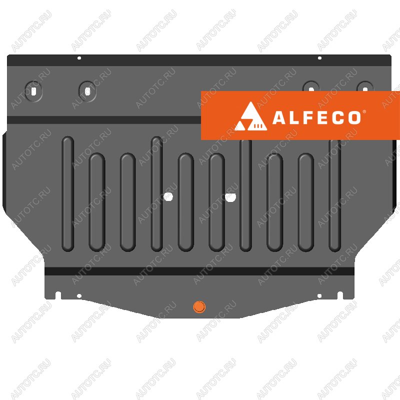 14 399 р. Защита картера и КПП (V-all) ALFECO Changan CS55 дорестайлинг (2017-2018) (алюминий 4 мм)  с доставкой в г. Калуга