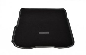 Комбинированый коврик с повышенной износостойкостью в багажник Unidec (полиуретан, текстиль) Renault Arkana (2019-2024)  (Черный)