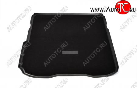2 869 р. Комбинированый коврик с повышенной износостойкостью в багажник Unidec (полиуретан, текстиль)  Renault Arkana (2019-2024) (Черный)  с доставкой в г. Калуга