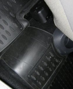 2 799 р. Коврики в салон Element 4 шт. (полиуретан)  Renault Clio ( KR,  CR,  BR) (2005-2013)  с доставкой в г. Калуга. Увеличить фотографию 4