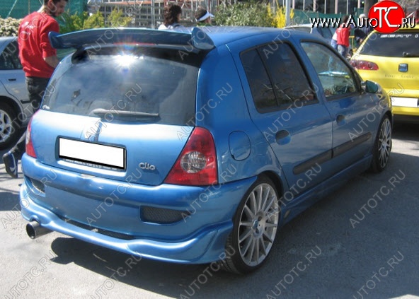 23 899 р. Задний бампер R1 Renault Clio BB дорестайлинг, хэтчбэк 5 дв. (1998-2002)  с доставкой в г. Калуга