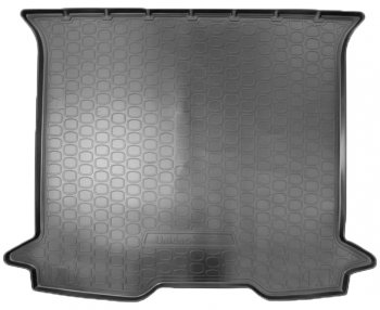 1 699 р. Коврик в багажник (пассажирский МiniVаn) Norplast  Renault Dokker (2012-2024) (Черный)  с доставкой в г. Калуга. Увеличить фотографию 1