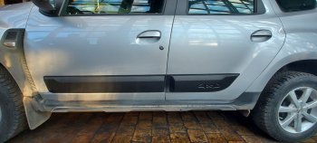 4 299 р. Накладки дверей Petroil Tuning  Renault Duster  HM (2020-2024) (Текстурная поверхность (шагрень))  с доставкой в г. Калуга. Увеличить фотографию 2