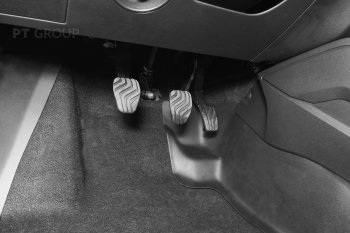 2 659 р. Накладки на ковролин пола Petroil Tuning (тоннельные передние)  Renault Duster  HM (2020-2024) (Текстурная поверхность (шагрень))  с доставкой в г. Калуга. Увеличить фотографию 4