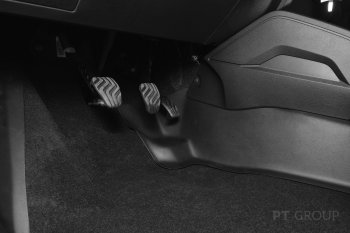 2 659 р. Накладки на ковролин пола Petroil Tuning (тоннельные передние)  Renault Duster  HM (2020-2024) (Текстурная поверхность (шагрень))  с доставкой в г. Калуга. Увеличить фотографию 2
