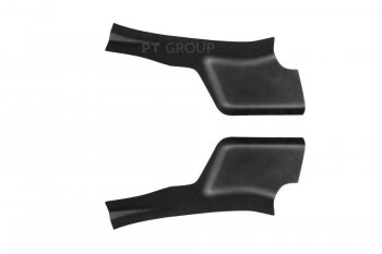 Накладки на ковролин пола Petroil Tuning (задние боковые) Renault Duster HM (2020-2024)  (Текстурная поверхность (шагрень))