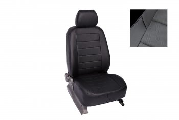 6 249 р. Чехлы для сидений Seintex (экокожа, LifeStyle, 40/60)  Renault Duster  HM (2020-2024) (Черный, вставка черная)  с доставкой в г. Калуга. Увеличить фотографию 1
