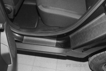 1 179 р. Пороги накладки дверей Petroil Tuning  Renault Duster  HM (2020-2024) (Текстурная поверхность (шагрень))  с доставкой в г. Калуга. Увеличить фотографию 3