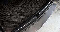 Пластиковый порожек в багажник автомобиля RA Renault Duster HS рестайлинг (2015-2021)  (Без скотча)