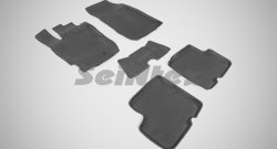 Износостойкие коврики в салон с высоким бортом SeiNtex Premium 4 шт. (резина) Renault Duster HS рестайлинг (2015-2021)
