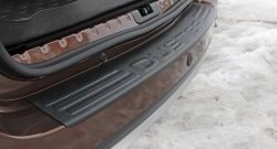 1 699 р. Защитная накладка на задний бампер RA v2  Renault Duster  HS (2010-2015)  с доставкой в г. Калуга. Увеличить фотографию 1