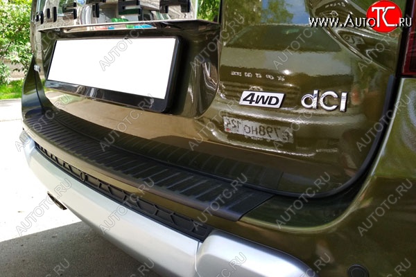 899 р. Защитная накладка заднего бампера Тюн-Авто Renault Duster HS рестайлинг (2015-2021)  с доставкой в г. Калуга