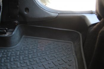 1 459 р. Накладки на ковролин АртФорм Renault Duster HS рестайлинг (2015-2021) (Задние)  с доставкой в г. Калуга. Увеличить фотографию 2