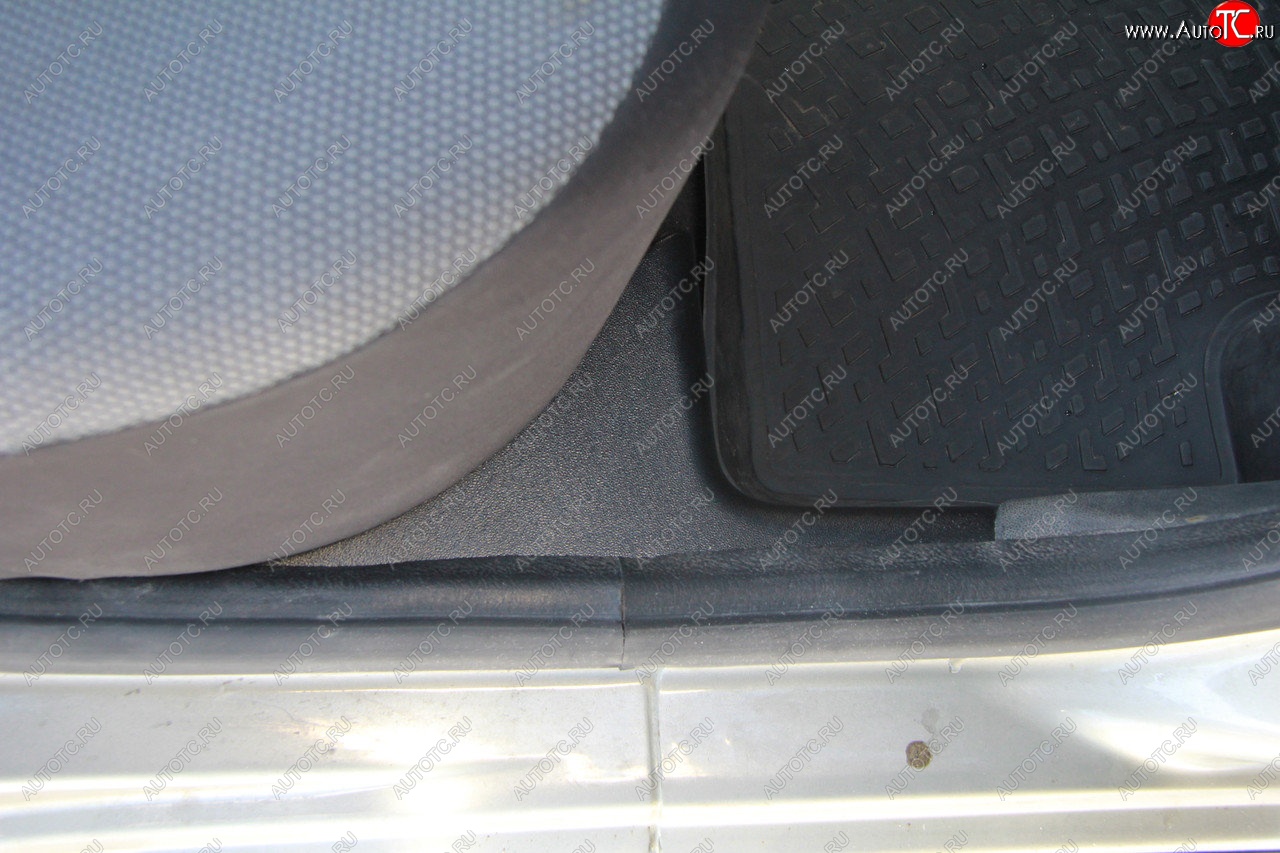 1 459 р. Накладки на ковролин АртФорм Renault Duster HS дорестайлинг (2010-2015) (Задние)  с доставкой в г. Калуга