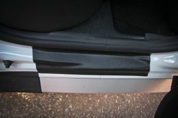 1 599 р. Комплект накладок в проем дверей Артформ (4 шт.)  Renault Duster  HS (2010-2021)  с доставкой в г. Калуга. Увеличить фотографию 3