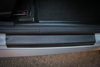 1 599 р. Комплект накладок в проем дверей Артформ (4 шт.)  Renault Duster  HS (2010-2021)  с доставкой в г. Калуга. Увеличить фотографию 4