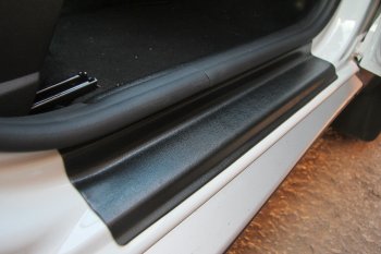 1 599 р. Комплект накладок в проем дверей Артформ (4 шт.)  Renault Duster  HS (2010-2021)  с доставкой в г. Калуга. Увеличить фотографию 1